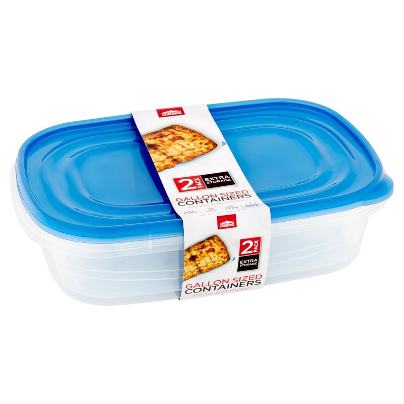 ChefElect Extra Storage Gallon Sized Containers, 2 count