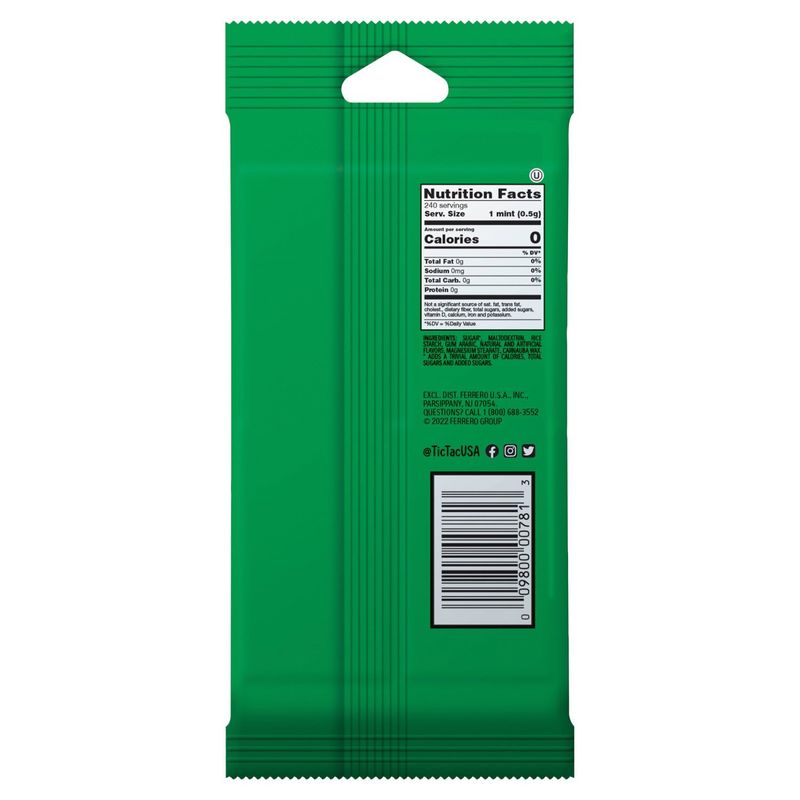 Tic Tac Freshmints, 1 oz, 4 count
