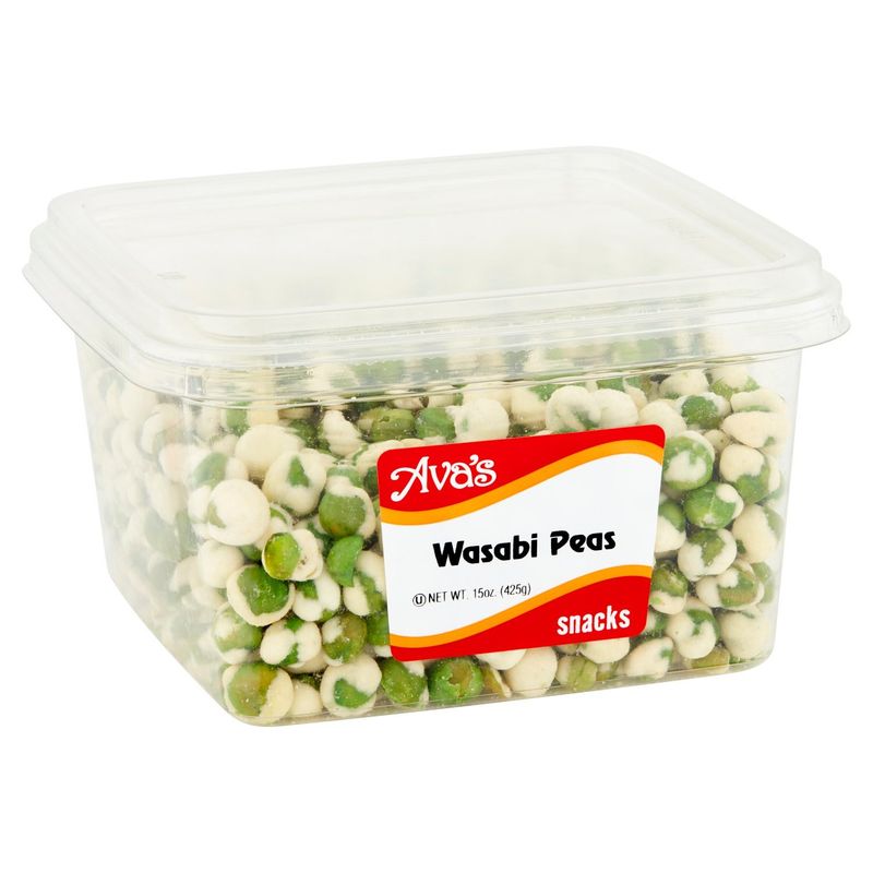 Ava's Wasabi Peas Snacks, 15 oz