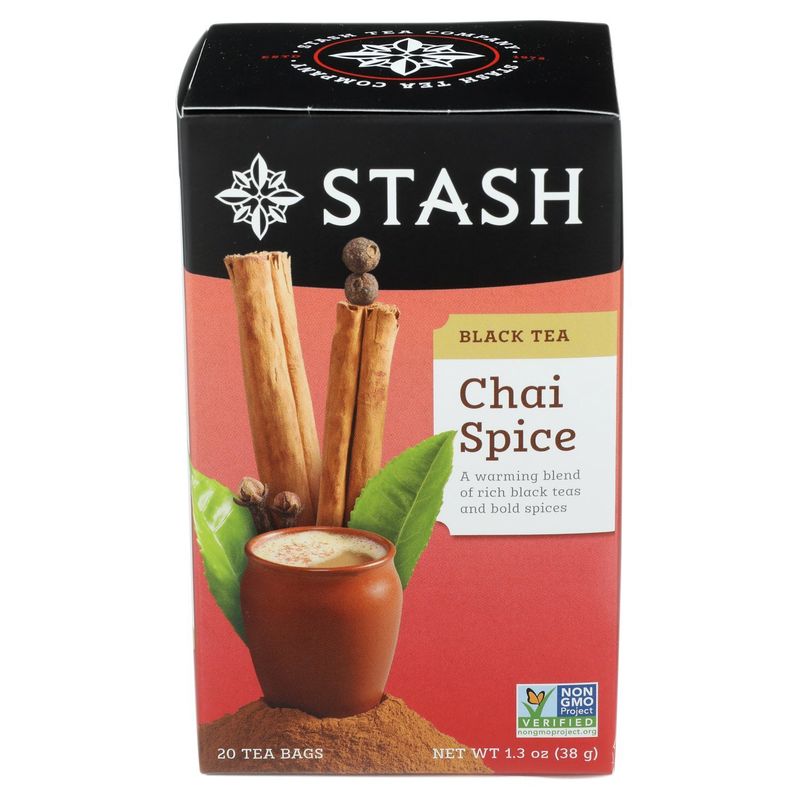 Stash Chai Spice Black Tea, 20 count, 1.3 oz