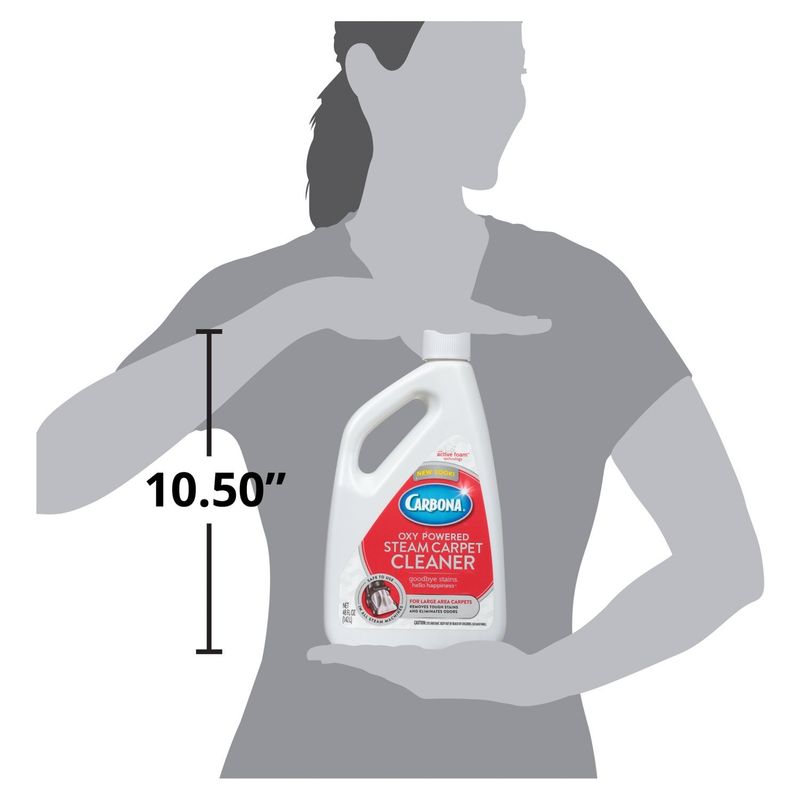 Carbona Oxy Powered Steam Carpet Cleaner, 48 fl oz
