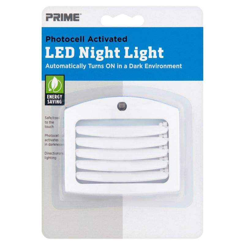 Prime Photocell Activated LED Night Light