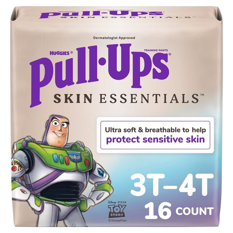 Huggies Pull-Ups Skin Essentials Disney-Pixar Toy Story Training Pants, 3T-4T, 32-40 lbs, 16 count