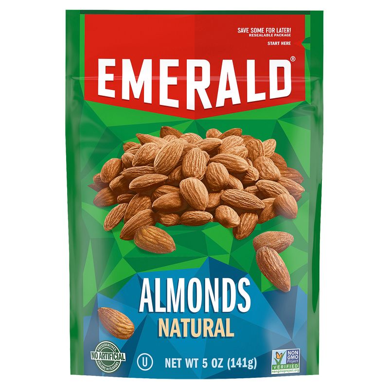 Emerald Nuts Natural Almonds, 5 Oz