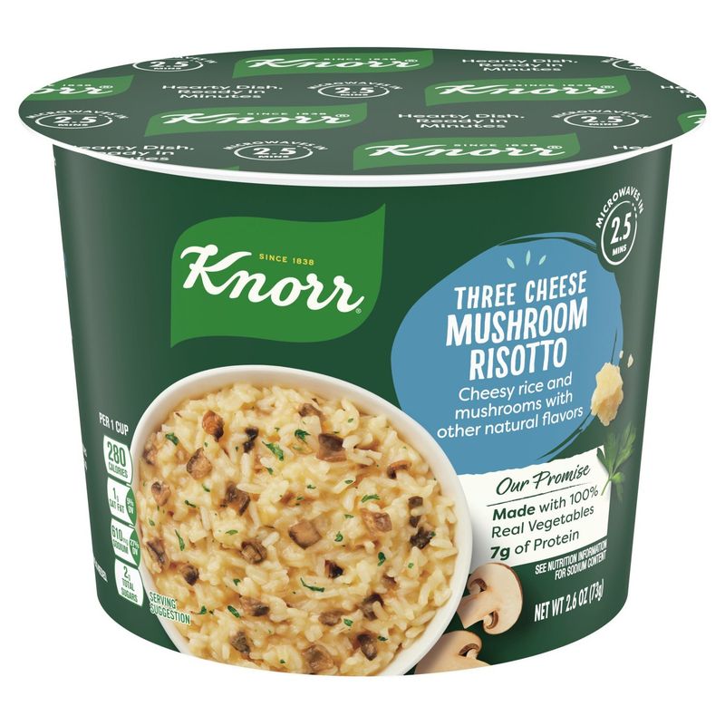 Knorr Three Cheese Mushroom Risotto, 2.6 oz