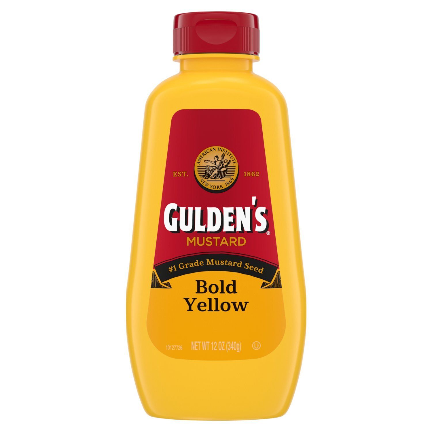 Gulden's Bold Yellow Mustard, 12 oz