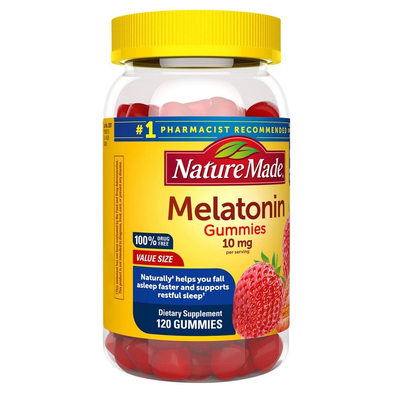 Nature Made Melatonin 10mg Gummies, 120 Count
