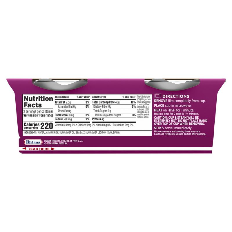 Minute Ready to Serve Jasmine Rice Cups, 8.8 oz