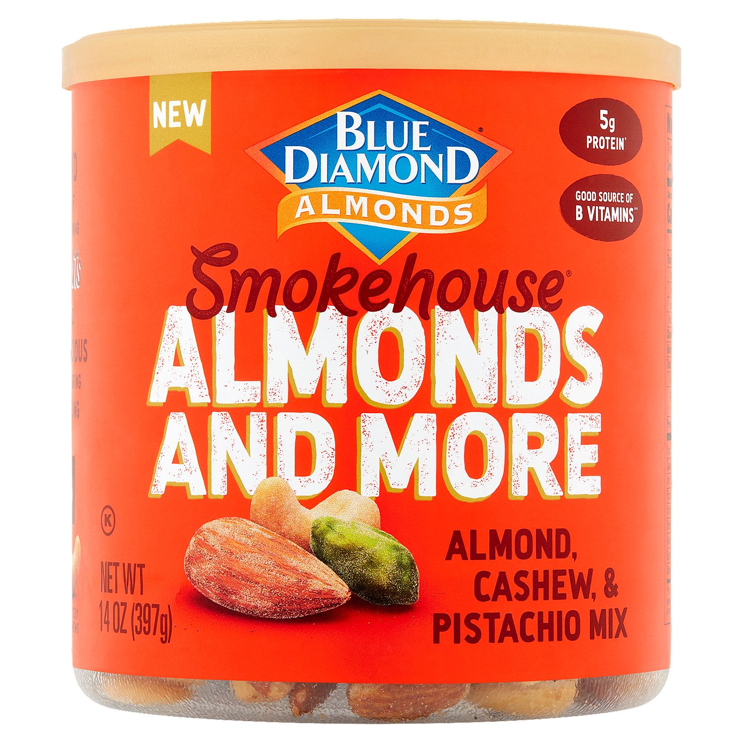 Blue Diamond Almonds Smokehouse Almond, Cashew, &amp; Pistachio Mix, 14 oz