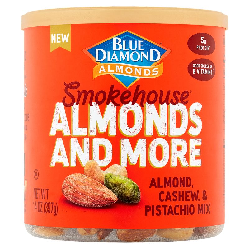 Blue Diamond Almonds Smokehouse Almond, Cashew, &amp; Pistachio Mix, 14 oz