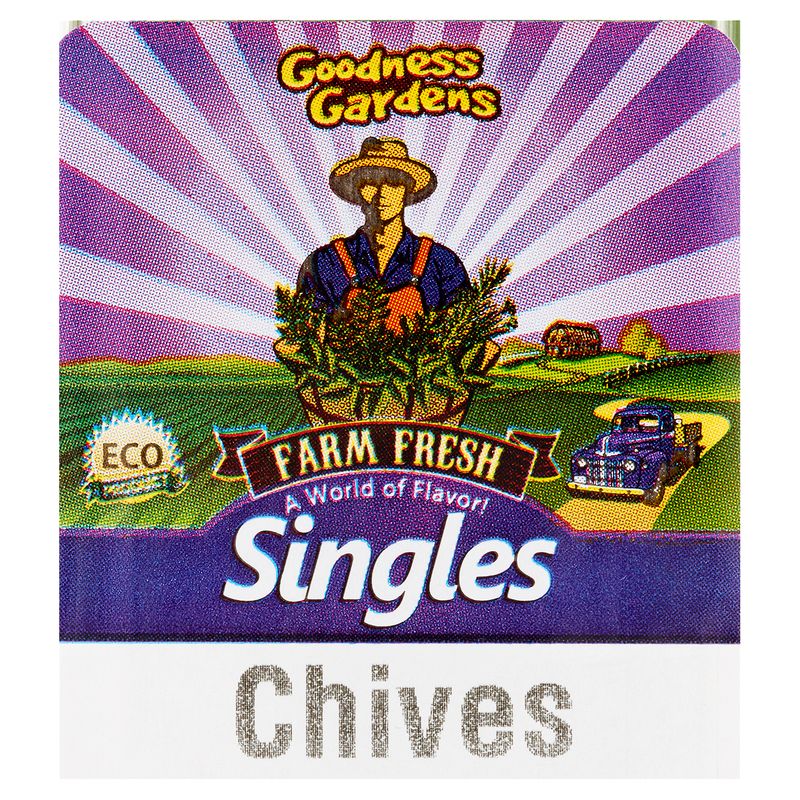 Goodness Gardens Farm Fresh Singles Chives, 0.25 oz