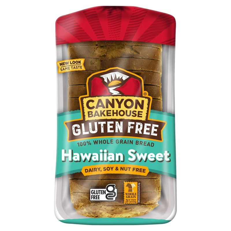 Canyon Bakehouse Gluten Free Hawaiian Sweet 100% Whole Grain Bread