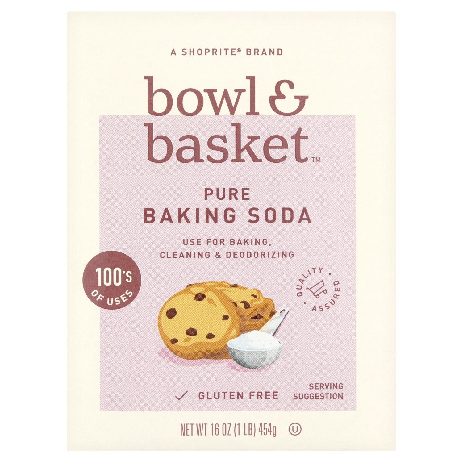Bowl &amp; Basket Pure Baking Soda, 16 oz
