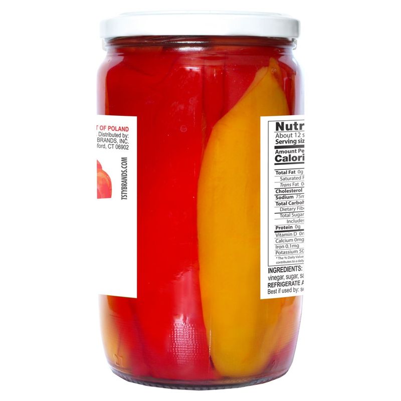 Pkl'd Marinated Red &amp; Yellow Peppers, 23.63 oz