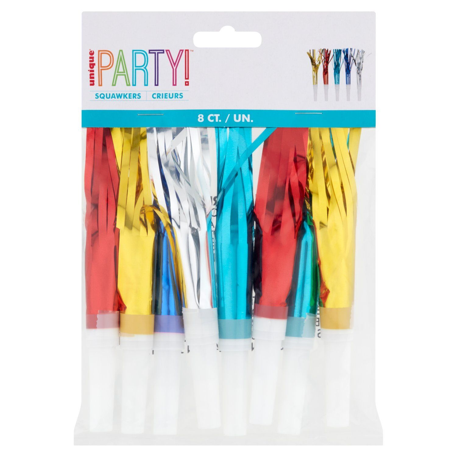 Unique Party! Squawkers, 8 count