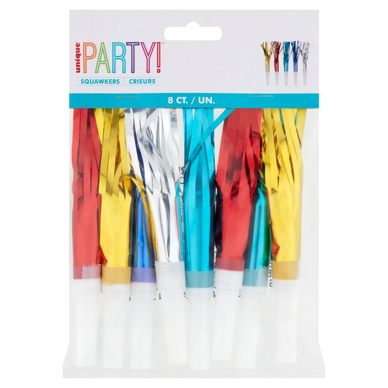Unique Party! Squawkers, 8 count