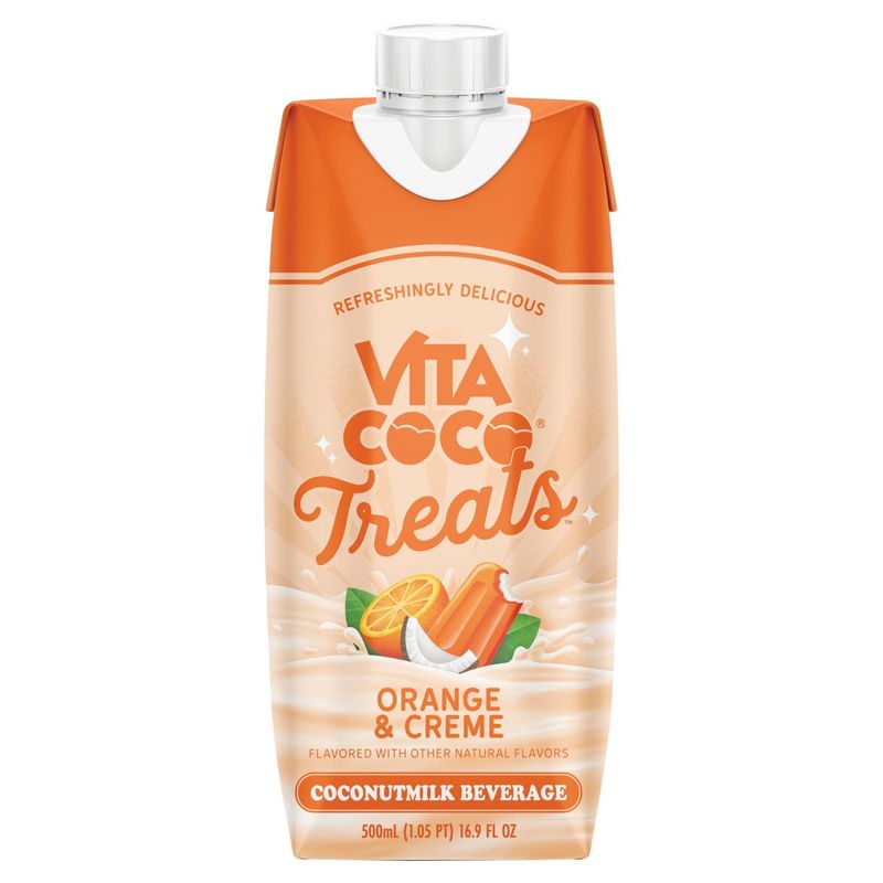 Vita Coco Treats Orange &amp; Creme Coconutmilk Beverage, 16.9 fl oz