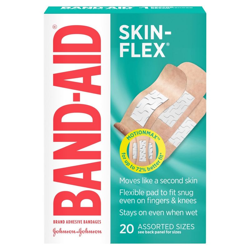 Band-Aid Skin-Flex Adhesive Bandages, 20 count