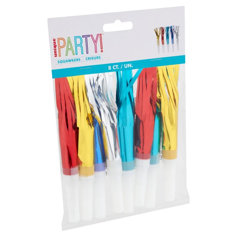 Unique Party! Squawkers, 8 count