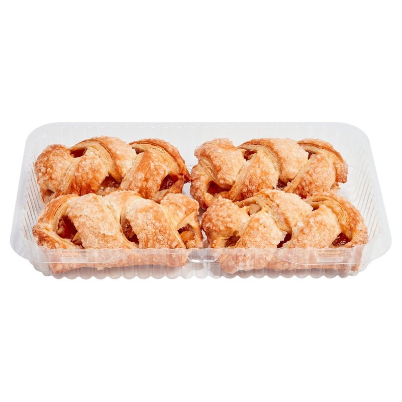 4 Pack Hand Held Apple Lattice Pies