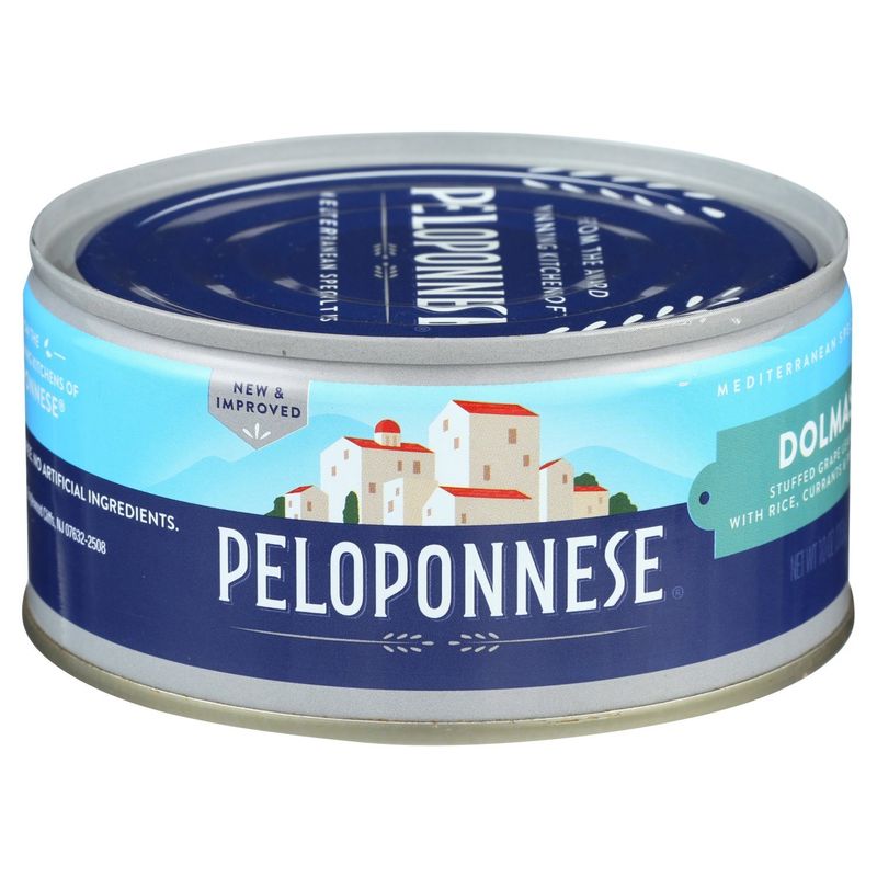 Peloponnese Dolmas Stuffed Grape Leaves, 10 oz