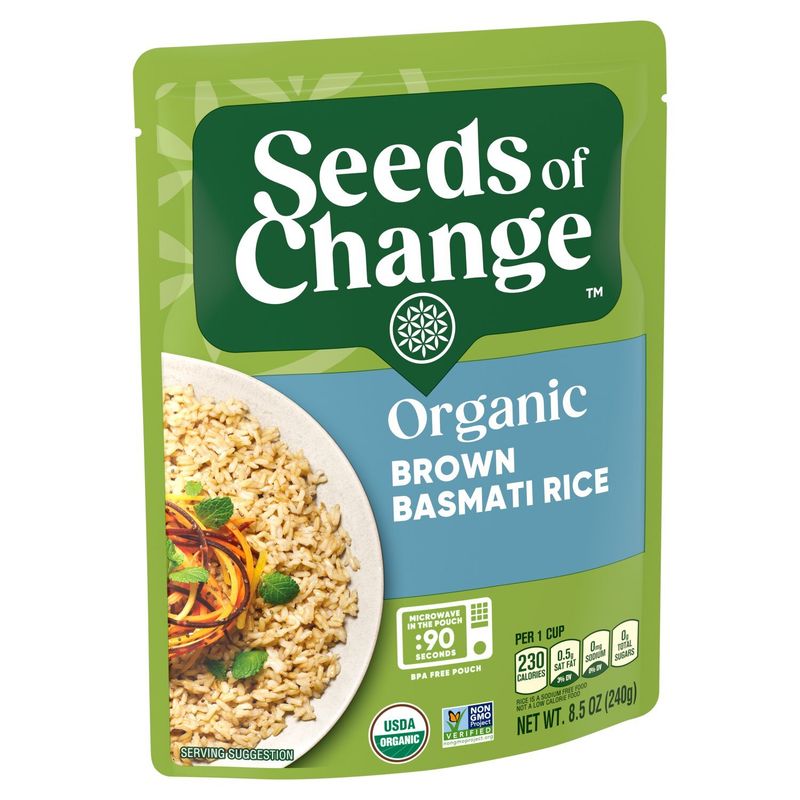 Seeds of Change Organic Brown Basmati Rice, 8.5 oz
