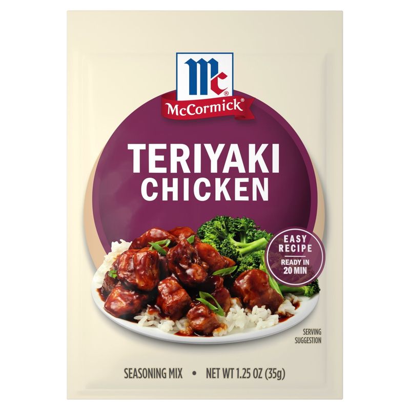 McCormick Instant Pot Teriyaki Chicken Seasoning Mix, 1.25 oz