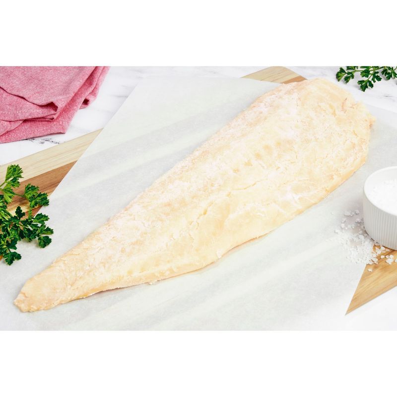 Salted Cod Fillet, Boneless, Jumbo, Tray Wrapped