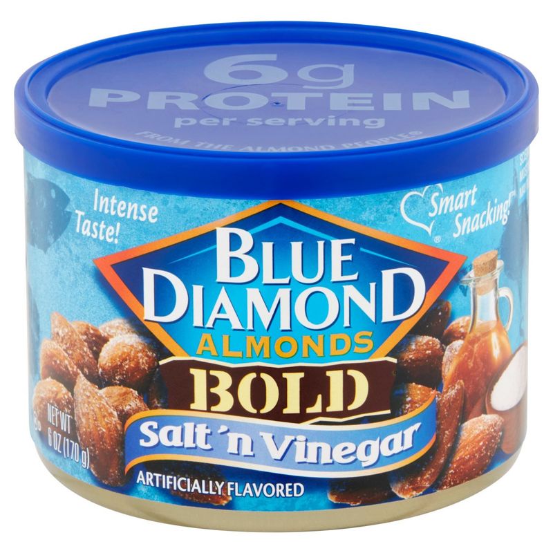 Blue Diamond Bold Salt 'n Vinegar Almonds, 6 oz