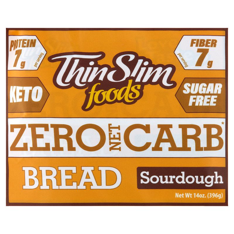 Thin Slim Foods Zero Net Carb Sourdough Bread, 14 oz