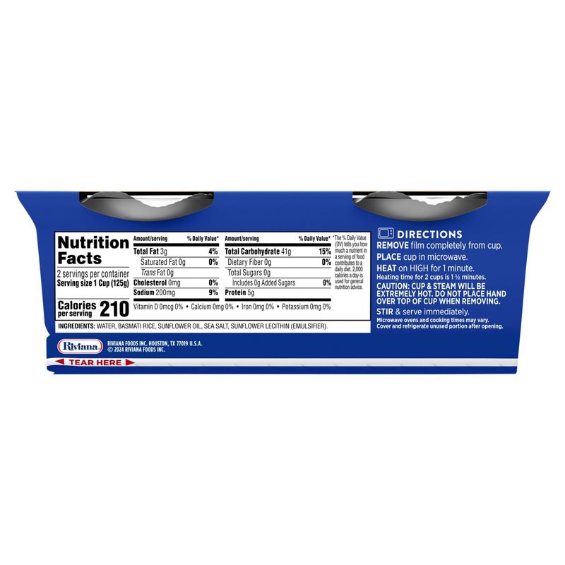 Minute Ready to Serve Basmati Rice Cups 8.8 oz