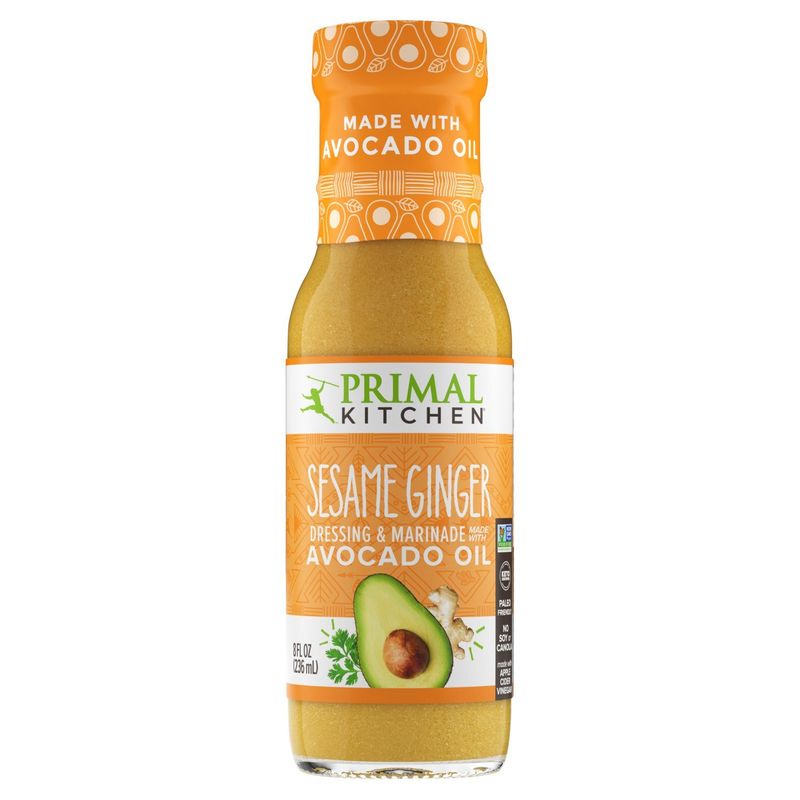 Primal Kitchen Sesame Ginger Dressing &amp; Marinade, 8 fl oz