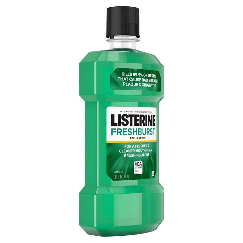 Listerine Freshburst Antiseptic Mouthwash, 1 qt 1.8 fl oz