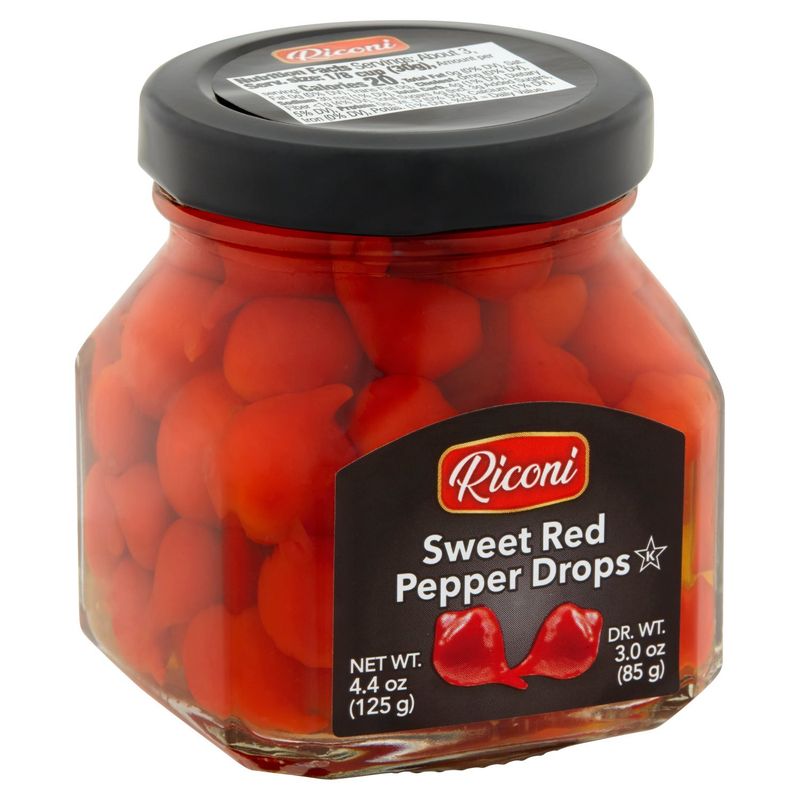 Riconi Sweet Red Pepper Drops, 4.4 oz