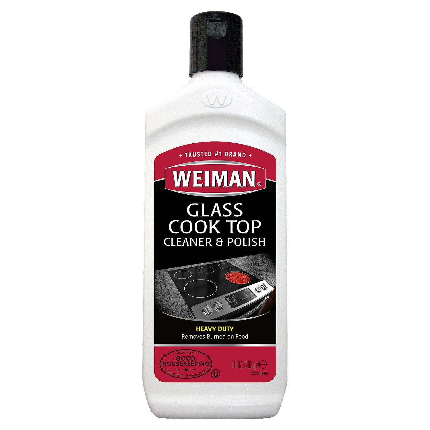 Weiman Glass Cook Top Heavy Duty Cleaner &amp; Polish, 10 oz