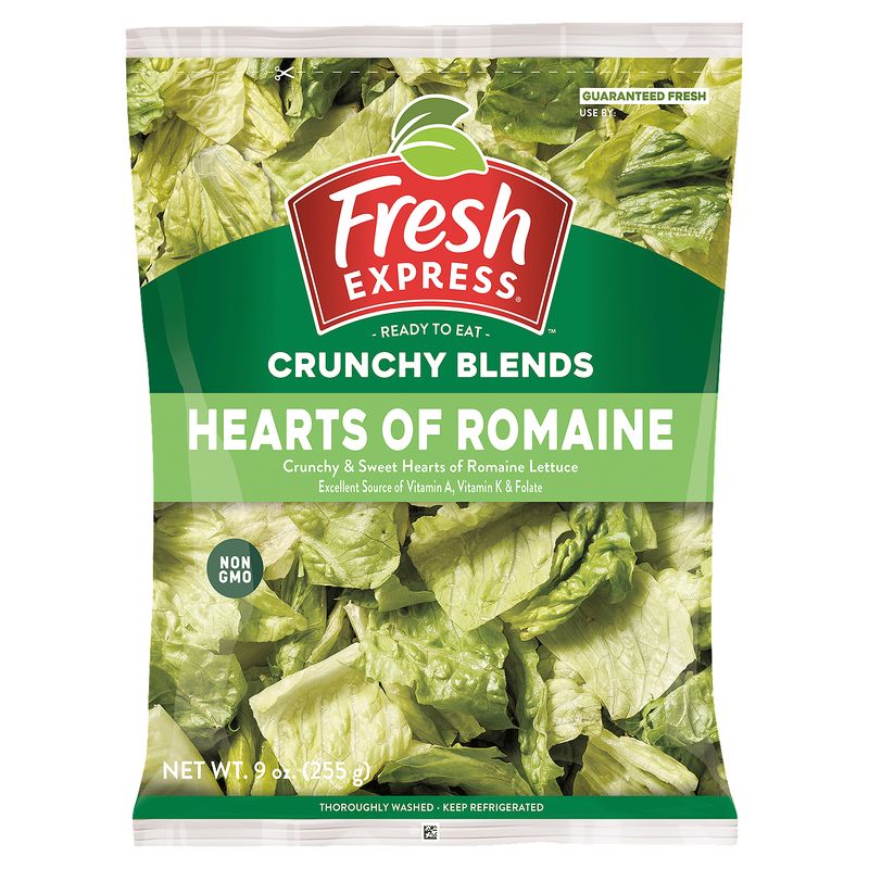 Fresh Express Hearts of Romaine Salad, 9 oz bag