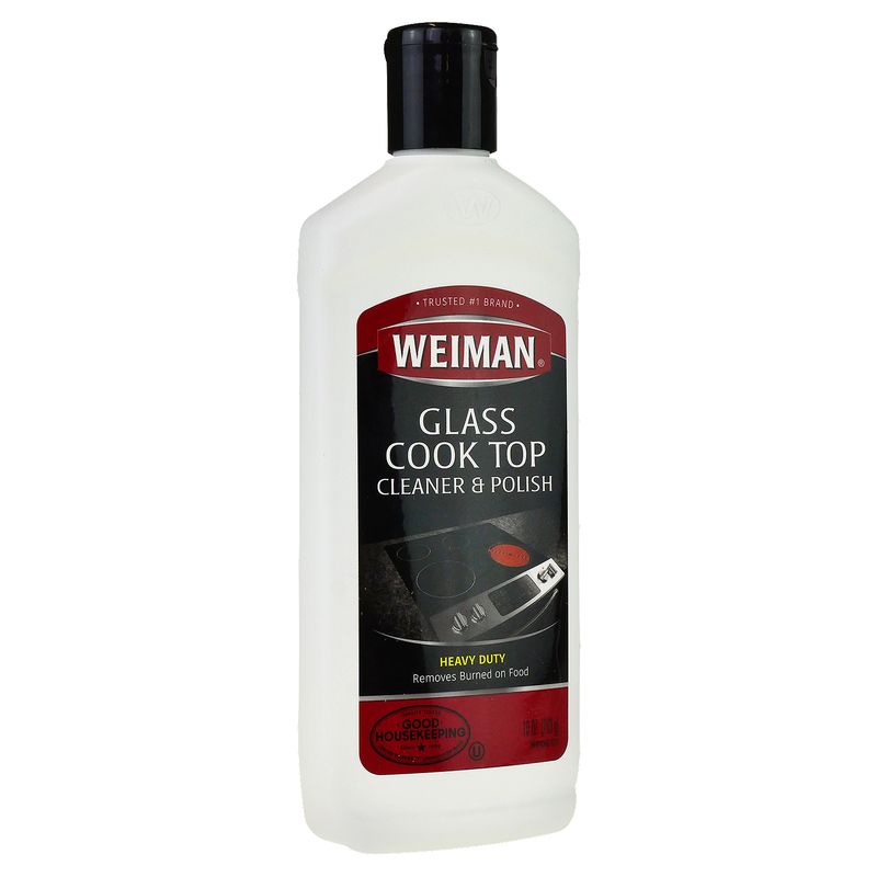 Weiman Glass Cook Top Heavy Duty Cleaner &amp; Polish, 10 oz
