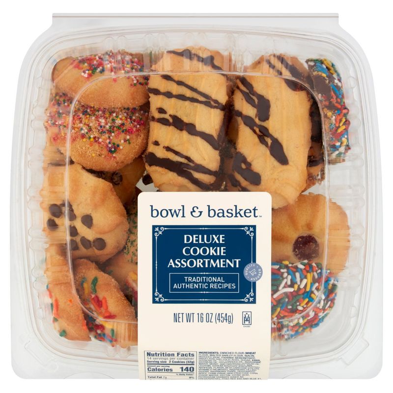 Bowl &amp; Basket Deluxe Cookie Assortment, 16 oz