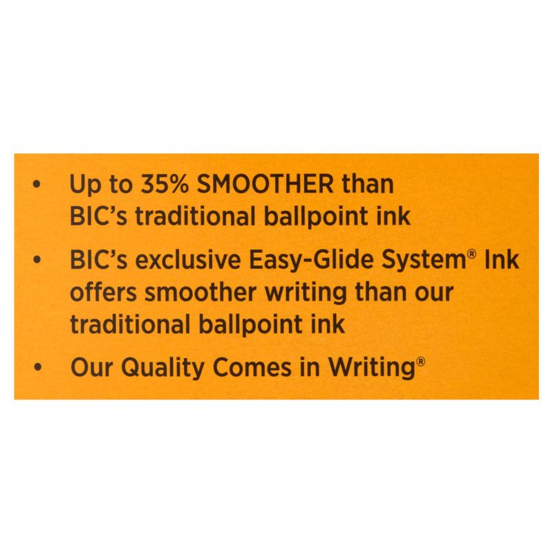 Bic Cristal Xtra Smooth Blue Ink Medium Ball Pens, 10 count