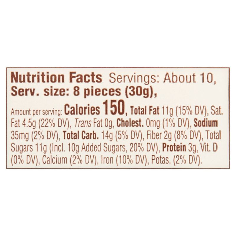 Bowl &amp; Basket Salted Dark Chocolate Covered Almonds, 11 oz