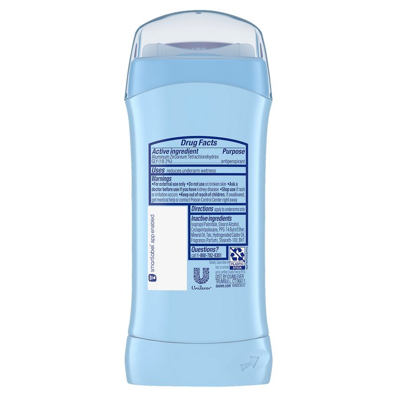 Suave Deodorant Fresh Anti-Staining Antiperspirant Deodorant, 2.6 oz