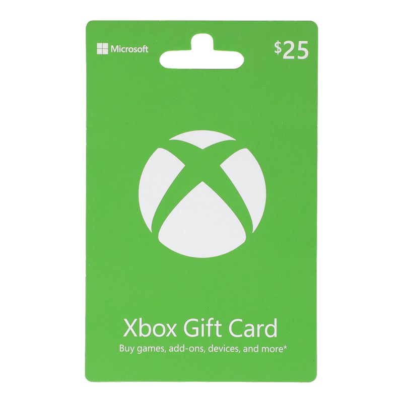 Microsoft Cash25 2015 $25 Gift Card, 1 each