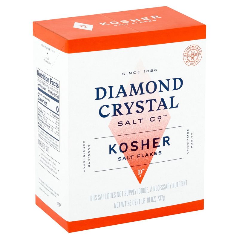Diamond Crystal Salt Co. Kosher Salt Flakes, 26 oz
