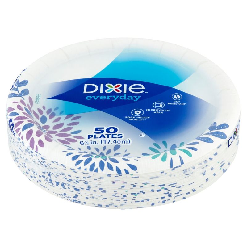 Dixie Everyday Plates, 50 count
