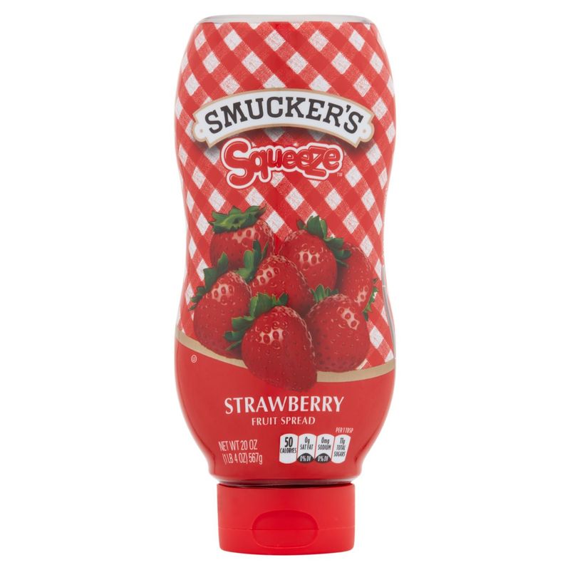 Smucker's Squeeze Strawberry Fruit Spread, 20 oz