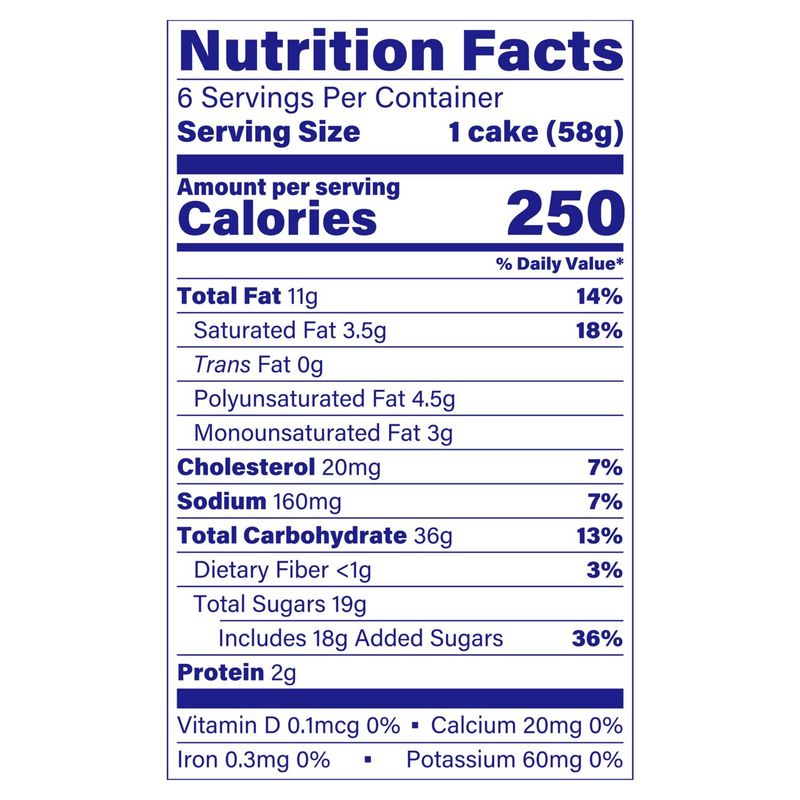 Entenmann's Apple Crumb Mini Snack Cakes Limited Edition, 6 count, 12.25 oz