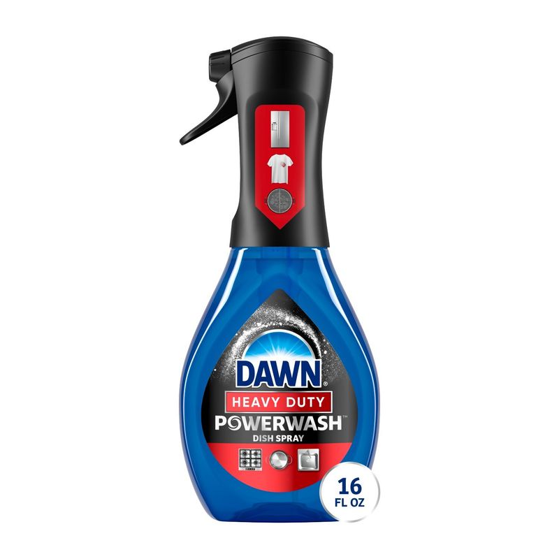 Dawn Powerwash Heavy Duty Dish Spray All-Purpose Cleaner and Degreaser, 16 oz. Spray Bottle