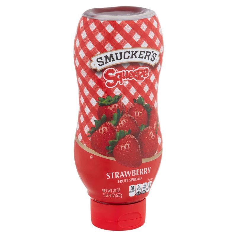 Smucker's Squeeze Strawberry Fruit Spread, 20 oz