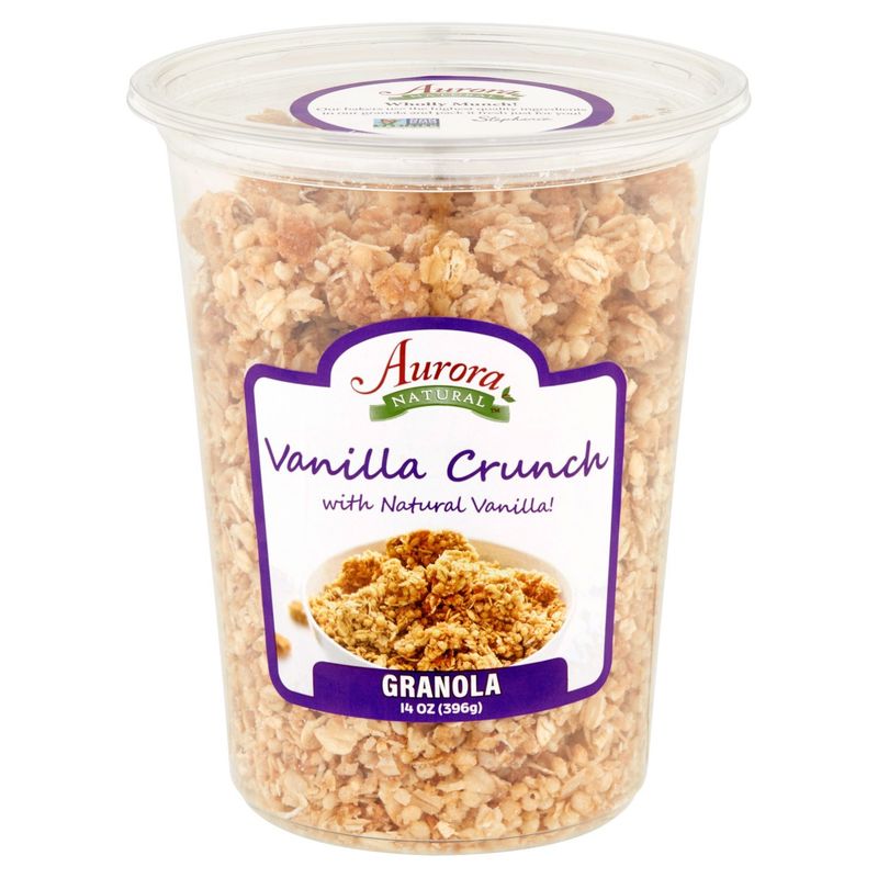 Aurora Natural Vanilla Crunch Granola, 14 oz