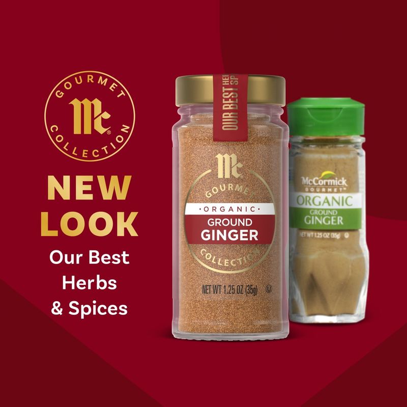McCormick Gourmet Collection Organic Ground Ginger, 1.25 oz